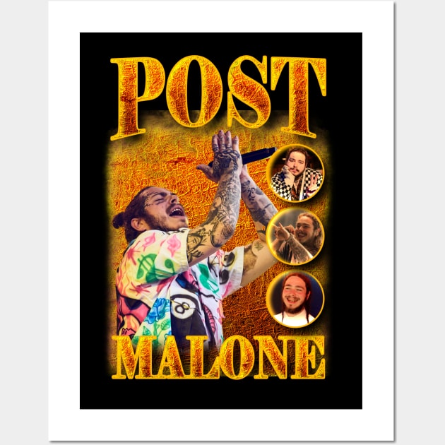 Post Malone Wall Art by Pemandangan Kenangan 2000